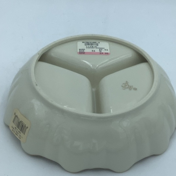 Lenox  Symphony Divided Serving Bowl - Picture 2 of 5